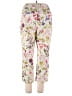 Lands' End Floral Ivory Casual Pants Size 18 - photo 2