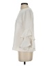 J.Crew 100% Polyester Ivory 3/4 Sleeve Blouse Size 2 - photo 5
