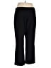 Rafaella Solid Black Dress Pants Size 16 - photo 2