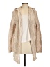 Nicole Miller Artelier 100% Polyester Tan Cardigan Size L - photo 1