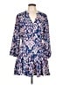 Zara Paisley Blue Casual Dress Size L - photo 1