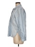 Ann Taylor LOFT Stripes Blue Long Sleeve Blouse Size M - photo 5