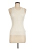 Marled Ivory Sweater Vest Size M - photo 1