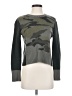 Splendid Camo Green Pullover Sweater Size XS - photo 1