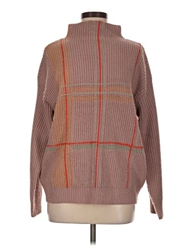 Line & Dot Turtleneck Sweater (view 1)