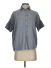 Madewell Solid Gray Short Sleeve Button-Down Shirt Size XS - photo 1
