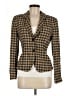Giorgio Armani Houndstooth Brown Blazer Size 6 - photo 1