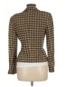 Giorgio Armani Houndstooth Brown Blazer Size 6 - photo 2