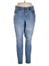 Lane Bryant Solid Blue Jeans Size 16 - photo 1