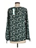 Papermoon 100% Polyester Green Long Sleeve Blouse Size M - photo 2