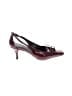 J.Crew Burgundy Heels Size 6 - photo 1
