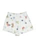 Laura Ashley Floral Ivory Shorts Size M - photo 1