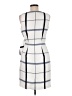Ann Taylor 100% Polyester Plaid White Cocktail Dress Size 6 (petite) - photo 2