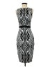 Badgley Mischka Graphic Gray Cocktail Dress Size 2 - photo 1