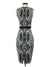 Badgley Mischka Graphic Gray Cocktail Dress Size 2 - photo 2