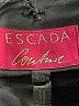 Escada Solid Black Brown Cocktail Dress Size EU 40 / US 10 - photo 4
