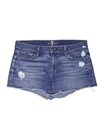 7 For All Mankind Denim Shorts (view 1)