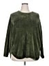 Coldwater Creek 100% Polyester Green Pullover Sweater Size 2X - photo 1