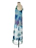 Aqua 100% Polyester Tie-dye Blue Cocktail Dress Size XS - photo 5