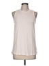 Athleta Ivory Sleeveless T-Shirt Size M - photo 1