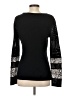 Neiman Marcus Black Pullover Sweater Size S - photo 2