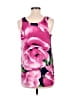 Cooper & Ella 100% Polyester Floral Pink Sleeveless Blouse Size M - photo 2