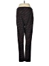 Ann Taylor Animal Print Black Track Pants Size 8 - photo 2