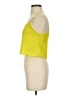 Topshop 100% Polyester Yellow Tank Top Size 0 - photo 5