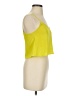 Topshop 100% Polyester Yellow Tank Top Size 0 - photo 4