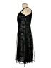Unbranded Floral Black Cocktail Dress Size EU 42 / US 12 - photo 5