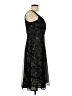 Unbranded Floral Black Cocktail Dress Size EU 42 / US 12 - photo 4