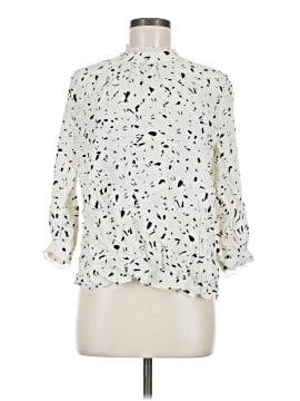 Amour Vert 3/4 Sleeve Silk Top