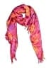 Assorted Brands 100% Terivoile Pink Scarf One size - photo 1