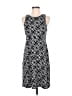 Athleta Graphic Black Casual Dress Size M - photo 1