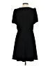 Ann Taylor LOFT Solid Black Casual Dress Size 4 - photo 2