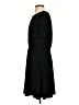 Ann Taylor LOFT Solid Black Casual Dress Size 4 - photo 5
