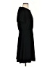 Ann Taylor LOFT Solid Black Casual Dress Size 4 - photo 4
