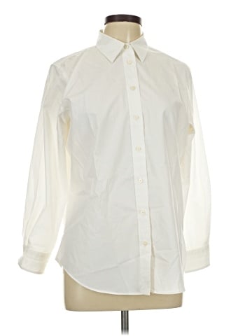 Lauren by Ralph Lauren Long Sleeve Button-Down Shirt (view 1)