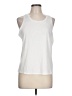 Athleta White Sleeveless T-Shirt Size L - photo 1
