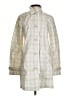 Ecru 100% Cotton Ivory Raincoat Size S - photo 1