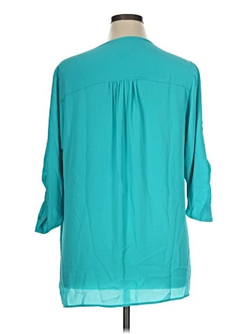 Karen Kane 3/4 Sleeve Blouse (view 2)