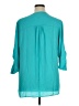 Karen Kane 100% Polyester Teal 3/4 Sleeve Blouse Size 0X - photo 2