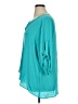 Karen Kane 100% Polyester Teal 3/4 Sleeve Blouse Size 0X - photo 5