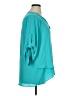 Karen Kane 100% Polyester Teal 3/4 Sleeve Blouse Size 0X - photo 4