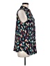 Talbots Outlet 100% Polyester Blue Sleeveless Blouse Size M - photo 4