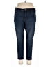 Jessica Simpson Solid Blue Jeans Size 16 - photo 1