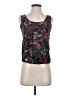 Wrapper 100% Rayon Burgundy Sleeveless Top Size S - photo 1