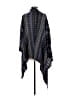 BEYOND THREADS Chevron-herringbone Blue Wool Cardigan Size M - photo 2