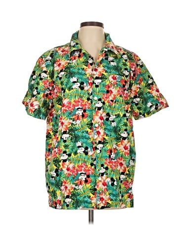 Disney Short Sleeve Button-Down Shirt (view 1)