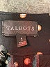 Talbots 100% Polyester Polka Dots Black Casual Pants Size 2 - photo 4